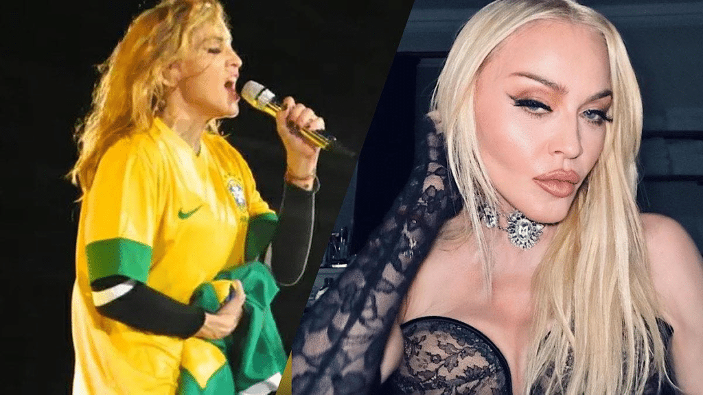 A cantora e popstar internacional Madonna chegou ao Rio de Janeiro para realizar o show histórico que ocorrerá no próximo sábado.